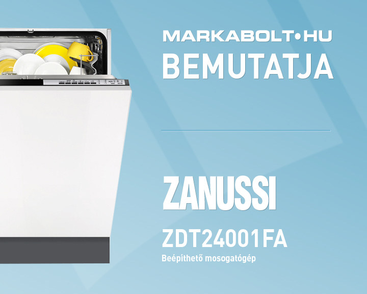 N&eacute;zd meg a Zanussi ZDT24001FA vide&oacute;j&aacute;t