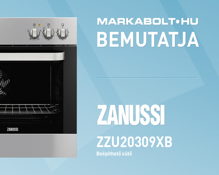 N&eacute;zd meg a Zanussi ZZU20309XB vide&oacute;j&aacute;t