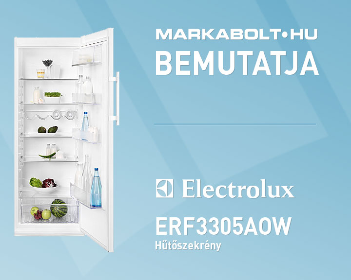 N&eacute;zd meg a Electrolux ERF3305AOW vide&oacute;j&aacute;t