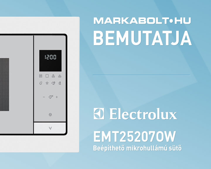 N&eacute;zd meg a Electrolux EMT25207OW vide&oacute;j&aacute;t