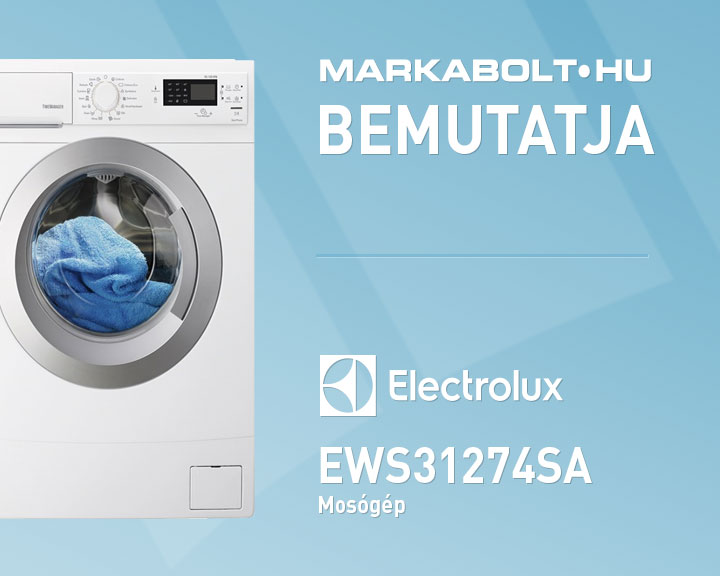 N&eacute;zd meg a Electrolux EWS31274SA vide&oacute;j&aacute;t