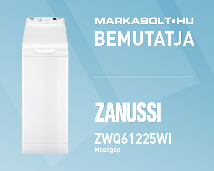 N&eacute;zd meg a Zanussi ZWQ61225WI vide&oacute;j&aacute;t
