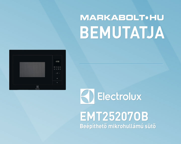 N&eacute;zd meg a Electrolux EMT25207OB vide&oacute;j&aacute;t