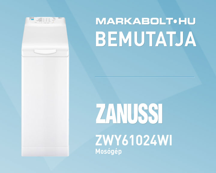 N&eacute;zd meg a Zanussi ZWY61024WI vide&oacute;j&aacute;t