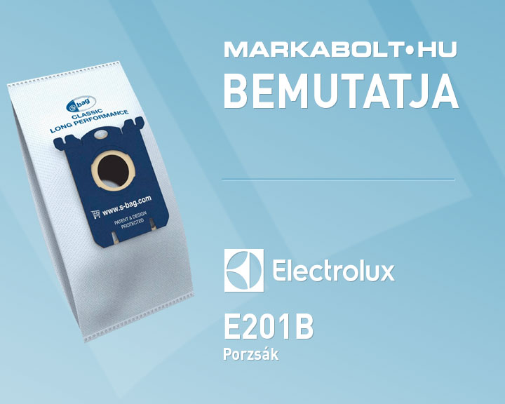 N&eacute;zd meg a Electrolux E201B PORZS&Aacute;K vide&oacute;j&aacute;t