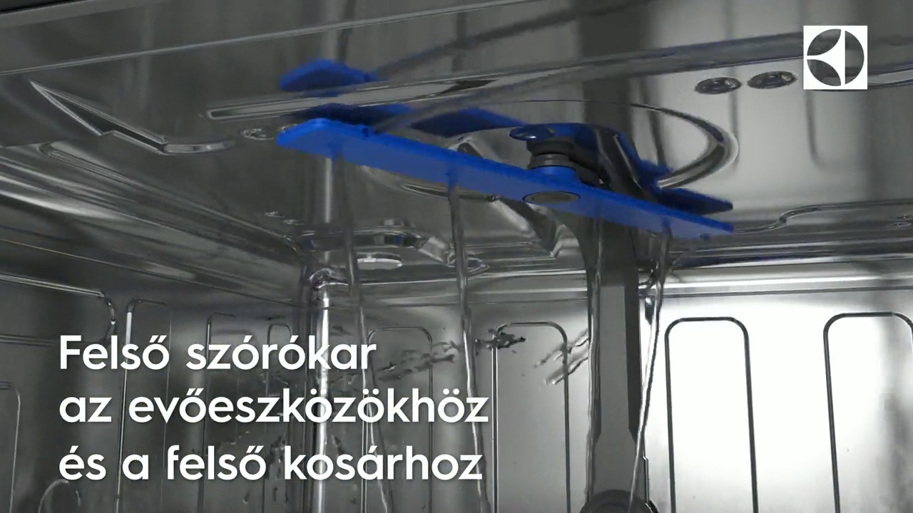 N&eacute;zd meg a mosogat&oacute;g&eacute;p felső sz&oacute;r&oacute;kart bemutat&oacute; vide&oacute; vide&oacute;j&aacute;t
