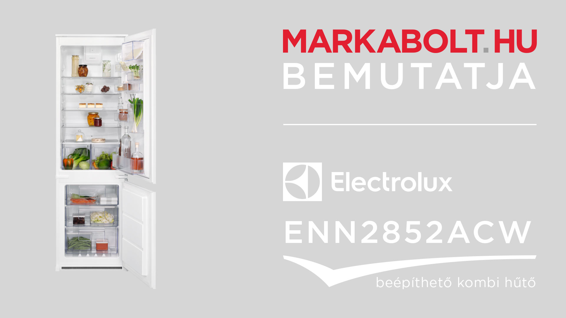 N&eacute;zd meg a Electrolux ENN2852ACW vide&oacute;j&aacute;t
