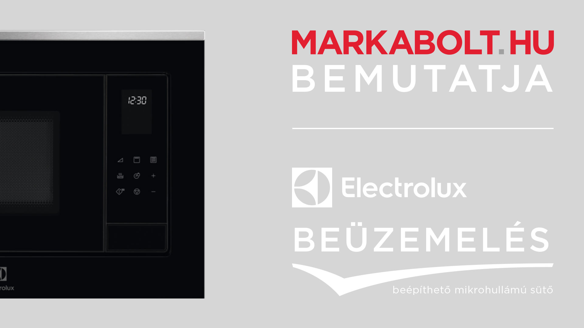 N&eacute;zd meg a be&eacute;p&iacute;thető mikrohull&aacute;m&uacute; s&uuml;tő be&uuml;zemel&eacute;s vide&oacute;j&aacute;t