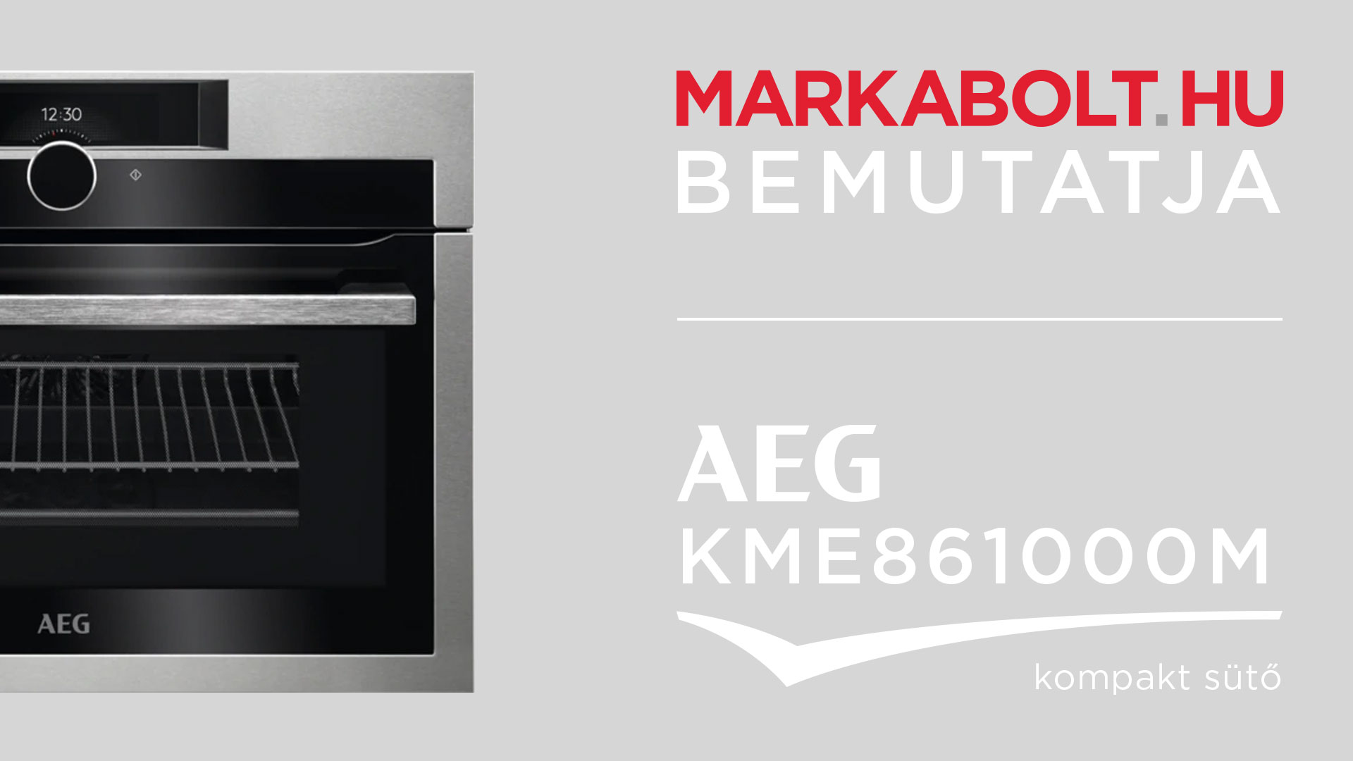 N&eacute;zd meg a AEG KME861000M vide&oacute;j&aacute;t