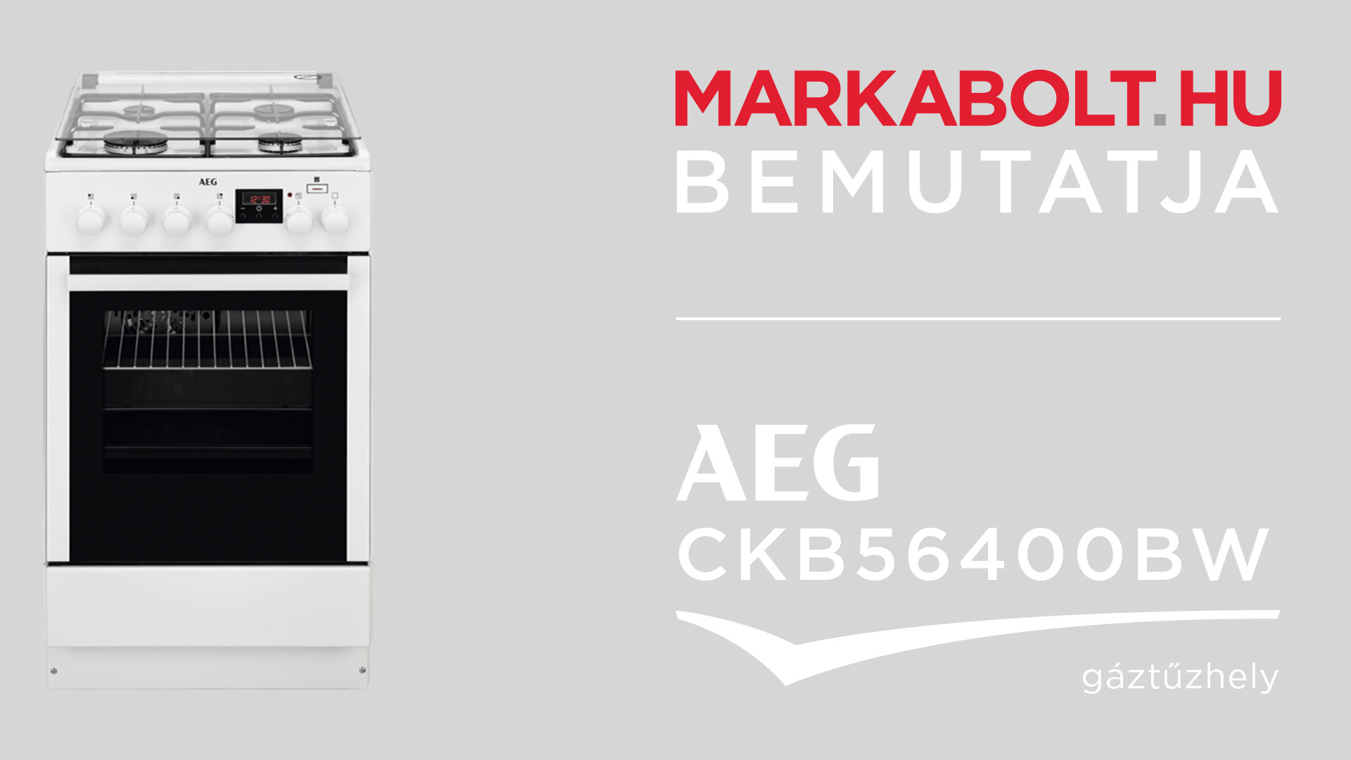 N&eacute;zd meg a AEG CKB56400BW vide&oacute;j&aacute;t