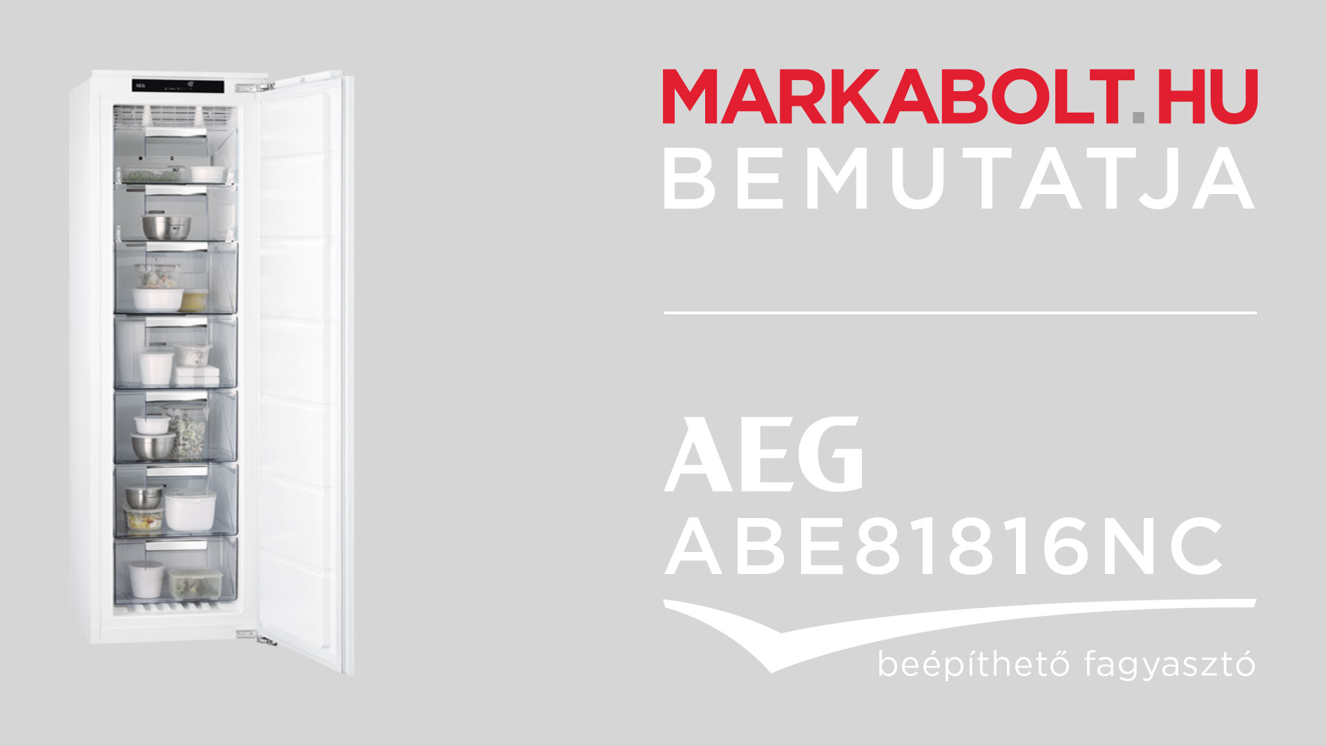 N&eacute;zd meg a AEG ABE81816NC vide&oacute;j&aacute;t