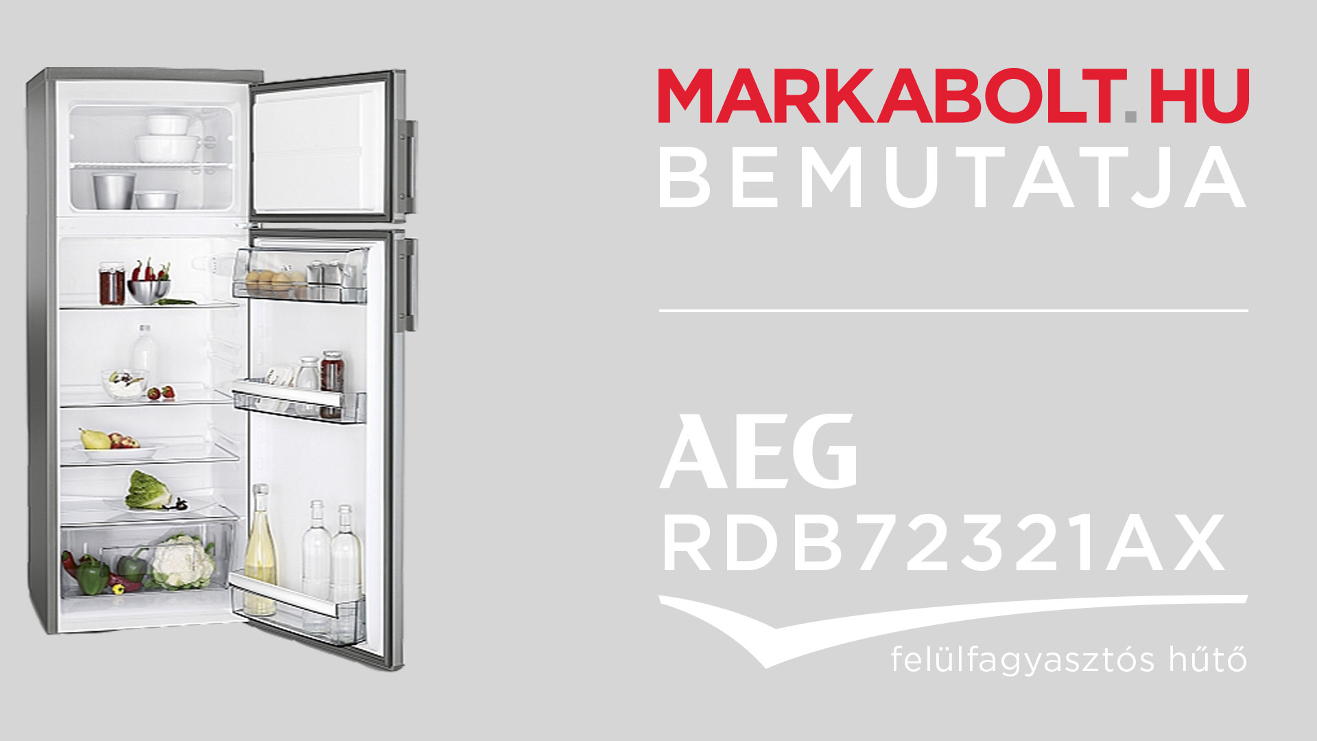 N&eacute;zd meg a AEG RDB72321AX vide&oacute;j&aacute;t