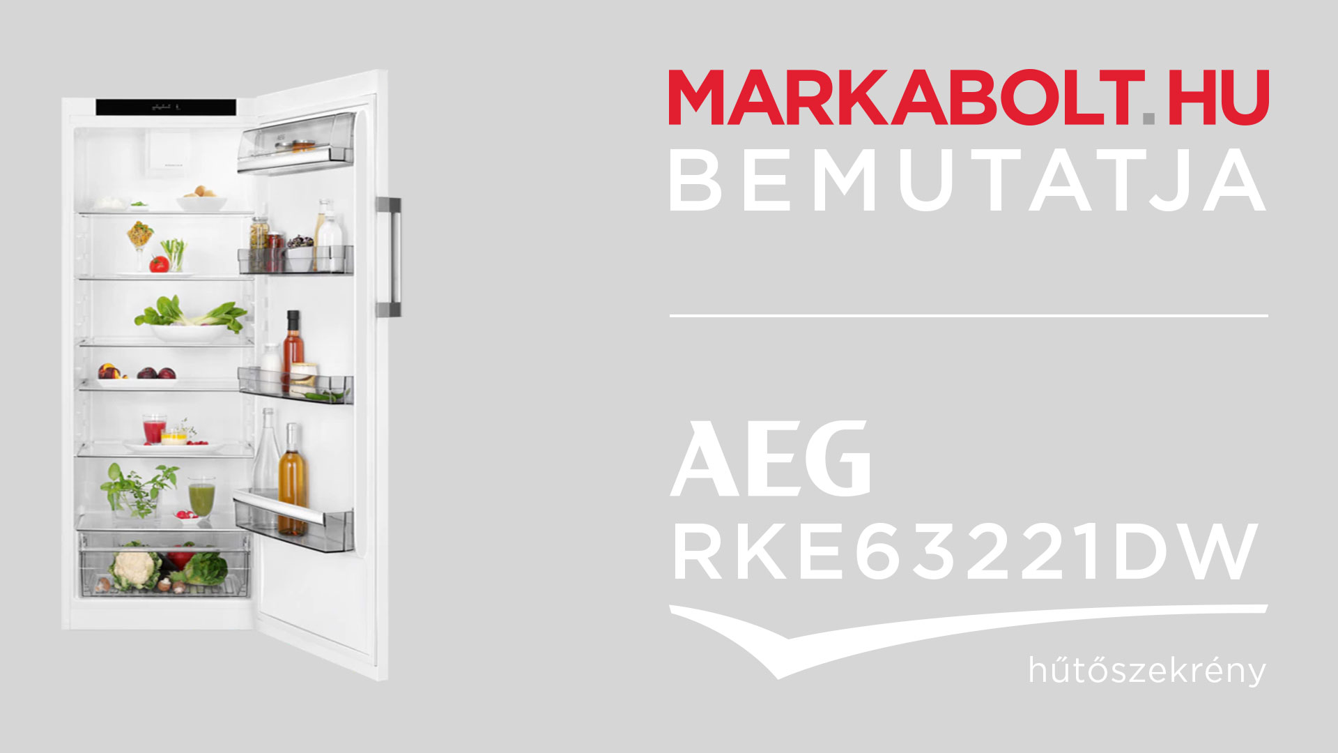 N&eacute;zd meg a AEG RKE63221DW vide&oacute;j&aacute;t