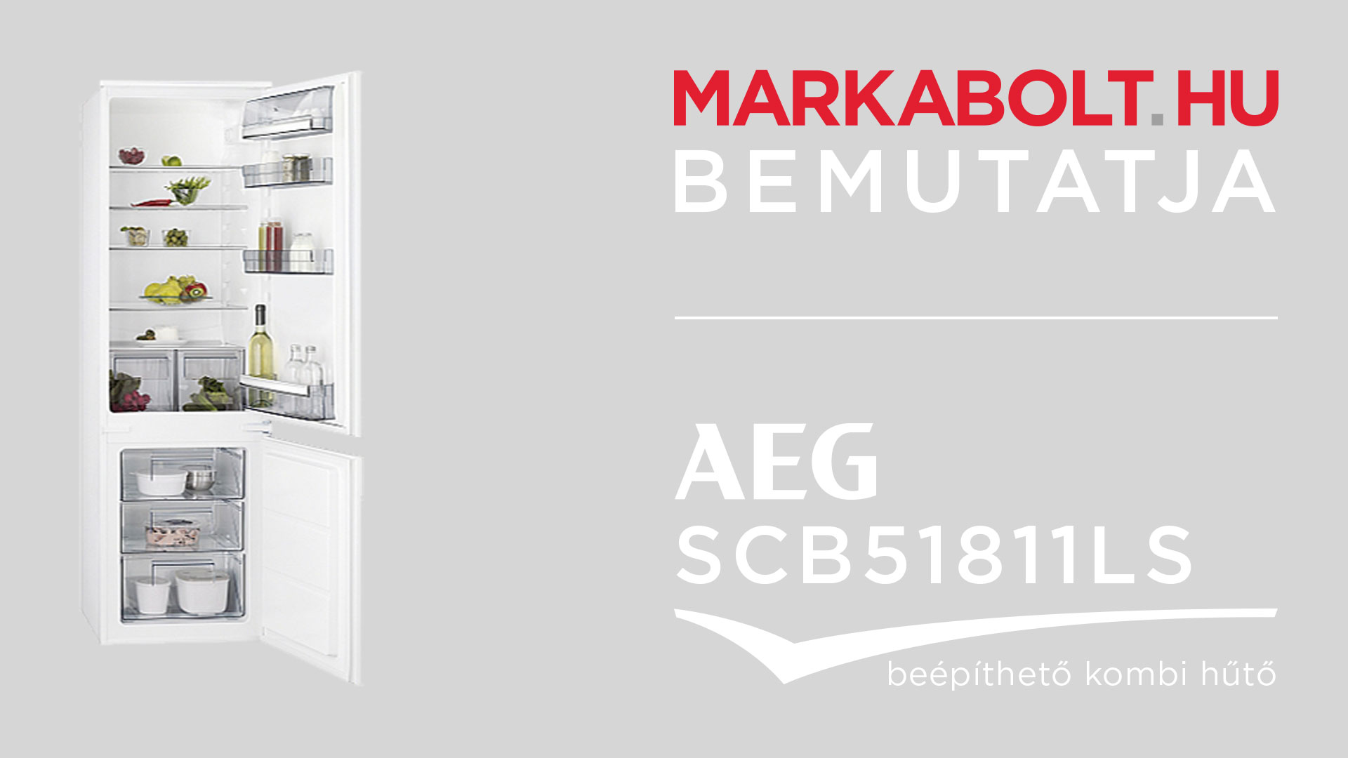 N&eacute;zd meg a AEG SCB51811LS vide&oacute;j&aacute;t