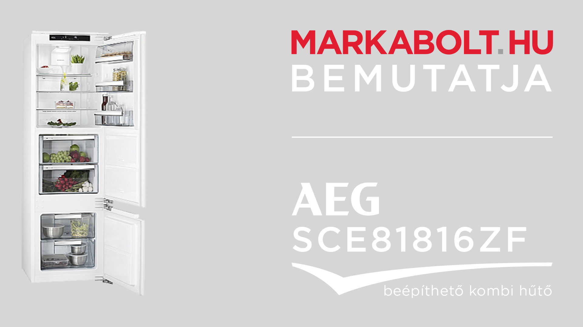 N&eacute;zd meg a AEG SCE81816ZF vide&oacute;j&aacute;t