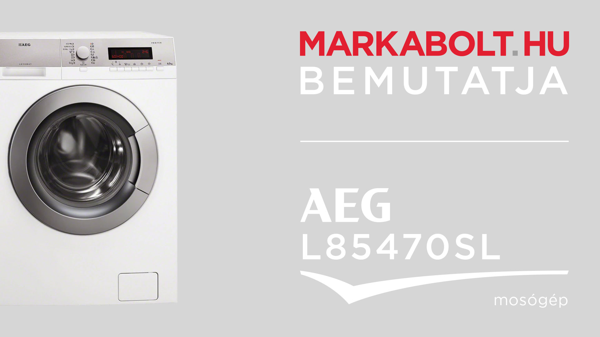 N&eacute;zd meg a AEG Lavamat L 85470 SL vide&oacute;j&aacute;t