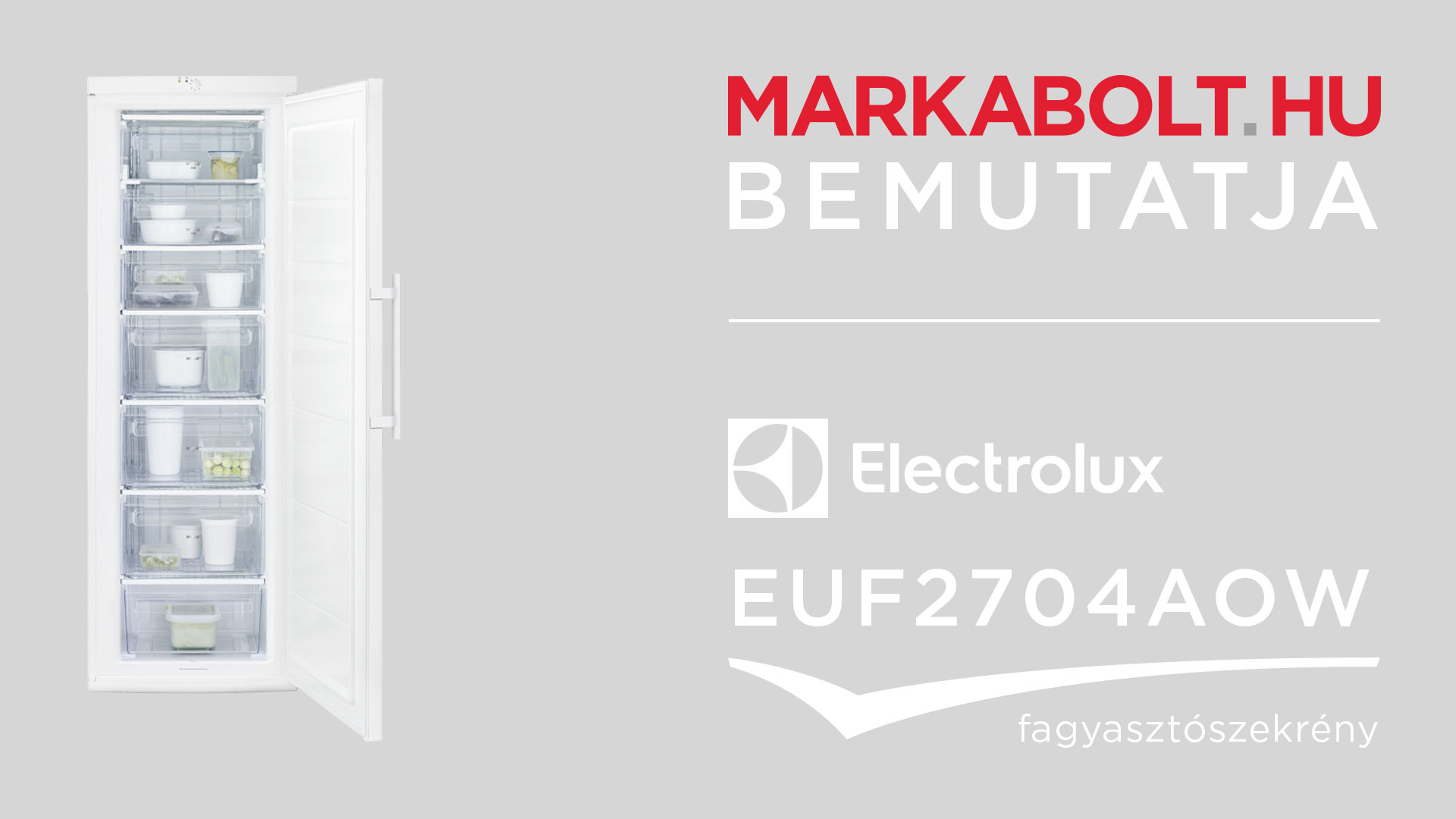 N&eacute;zd meg a Electrolux EUF2704AOW vide&oacute;j&aacute;t