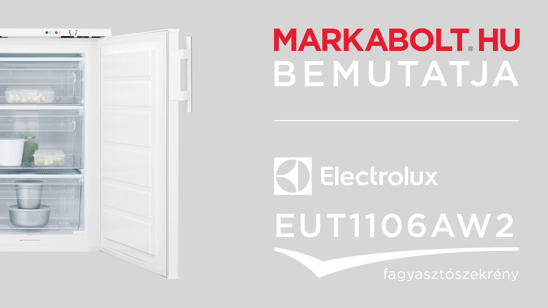 N&eacute;zd meg a Electrolux EUT1106AW2 vide&oacute;j&aacute;t