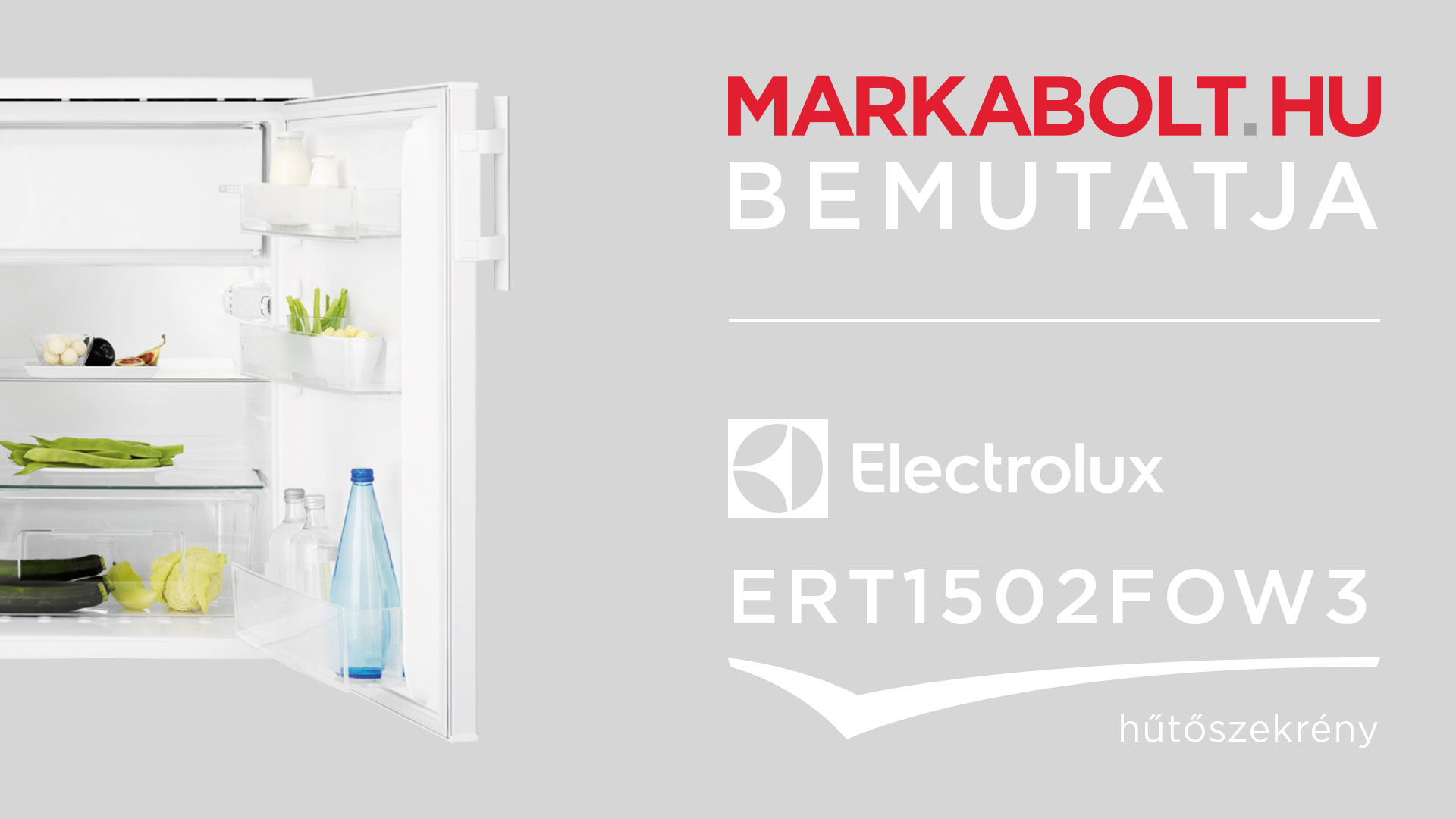 N&eacute;zd meg a Electrolux ERT1502FOW3 vide&oacute;j&aacute;t
