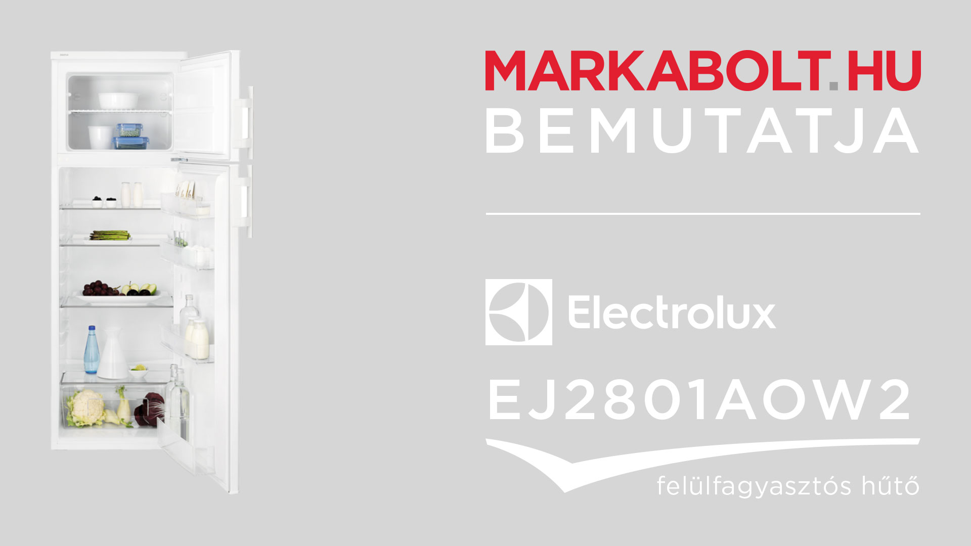 N&eacute;zd meg a Electrolux EJ2801AOW2 vide&oacute;j&aacute;t