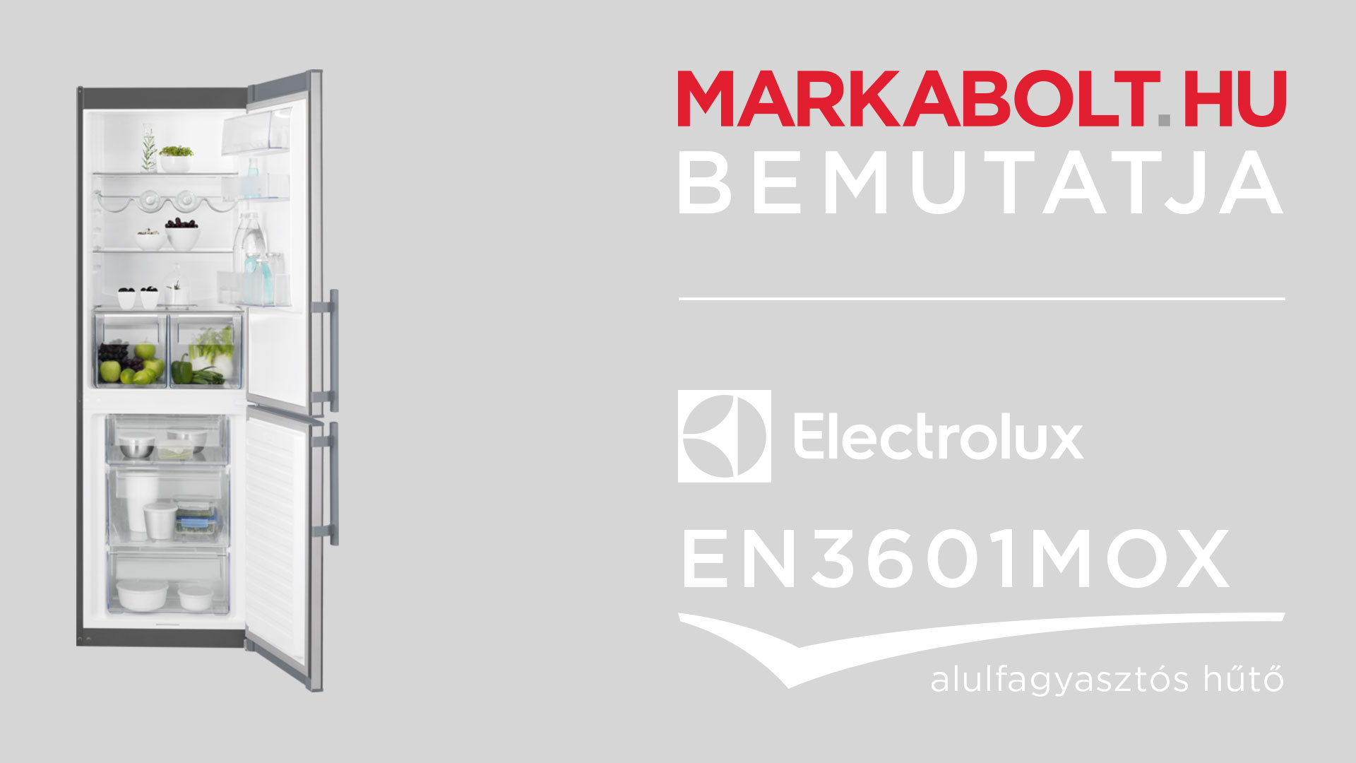 N&eacute;zd meg a Electrolux EN3601MOX vide&oacute;j&aacute;t