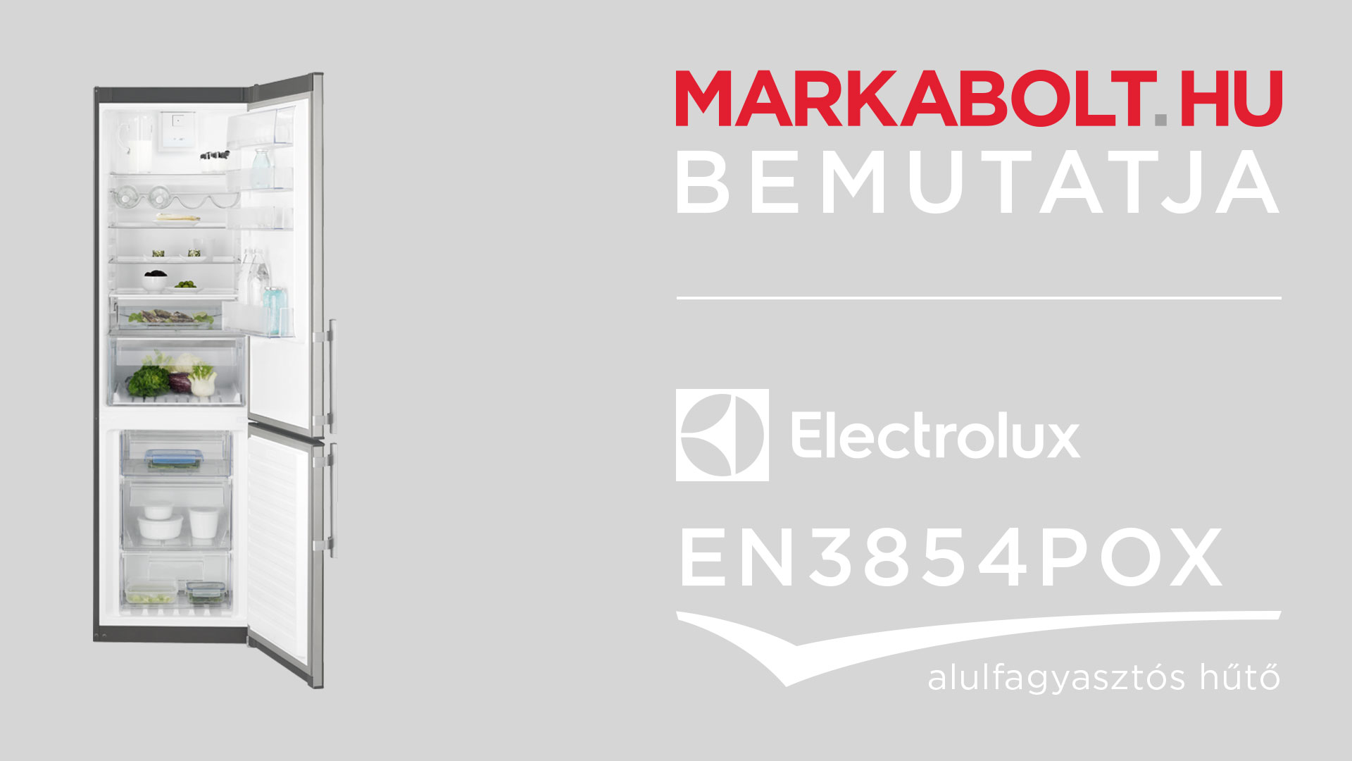 N&eacute;zd meg a Electrolux EN3854POX vide&oacute;j&aacute;t