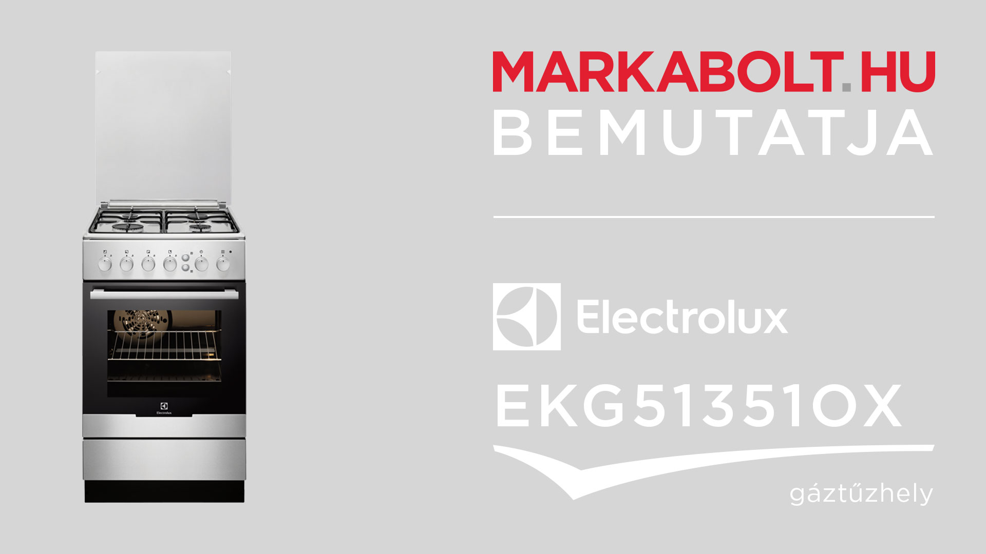 N&eacute;zd meg a Electrolux EKG51351OX vide&oacute;j&aacute;t