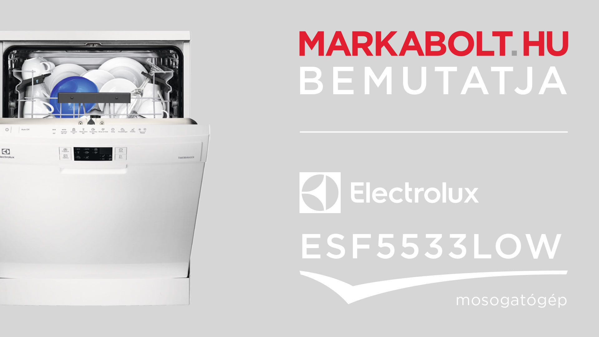 N&eacute;zd meg a Electrolux ESF5533LOW vide&oacute;j&aacute;t