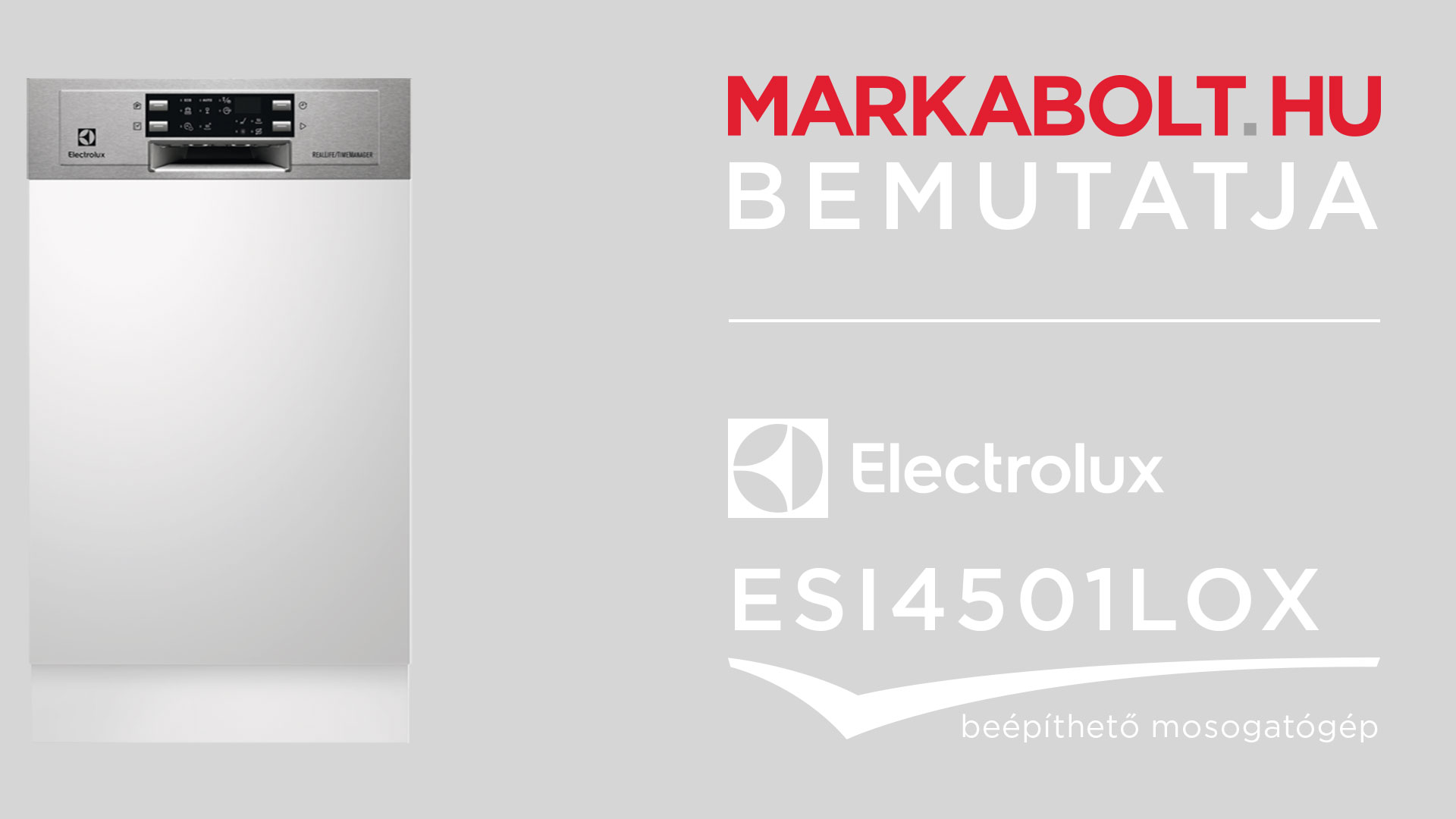 N&eacute;zd meg a Electrolux ESI4501LOX vide&oacute;j&aacute;t