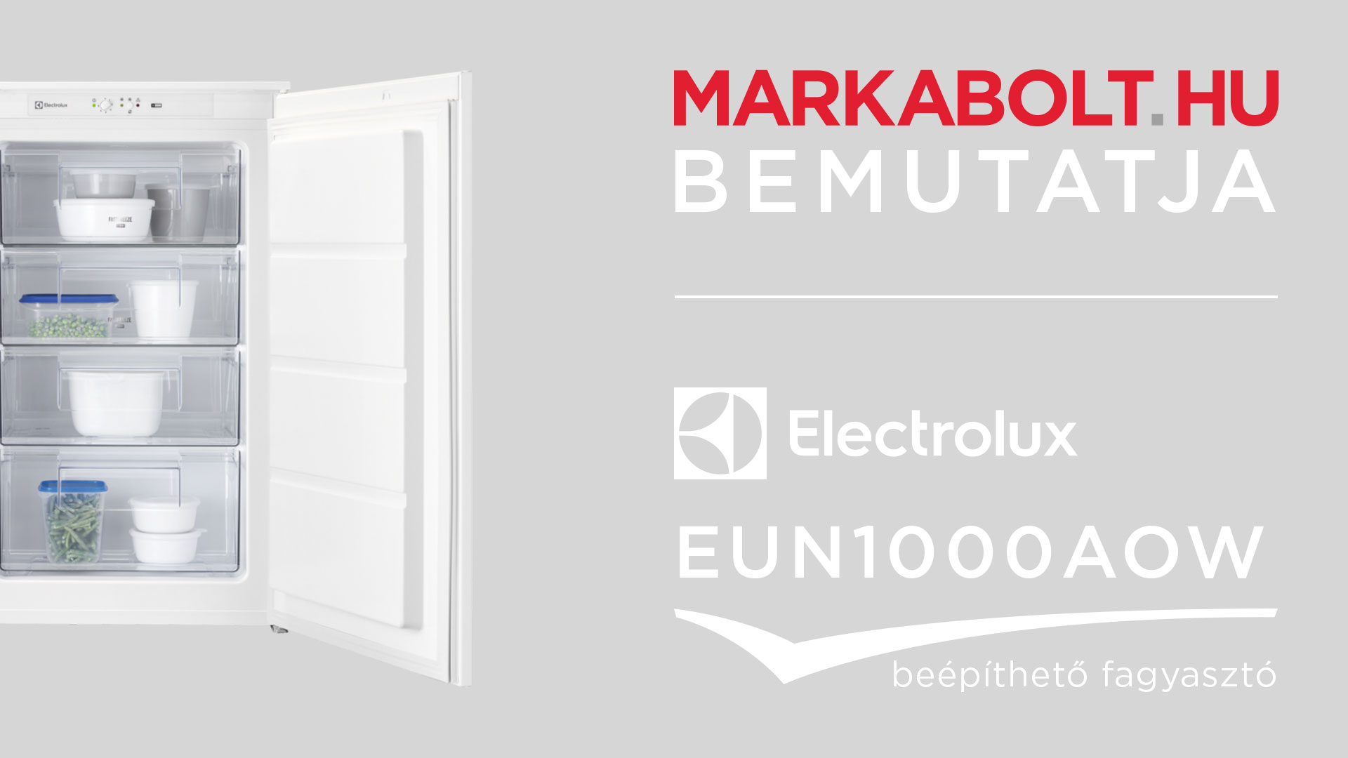 N&eacute;zd meg a Electrolux EUN1000AOW vide&oacute;j&aacute;t