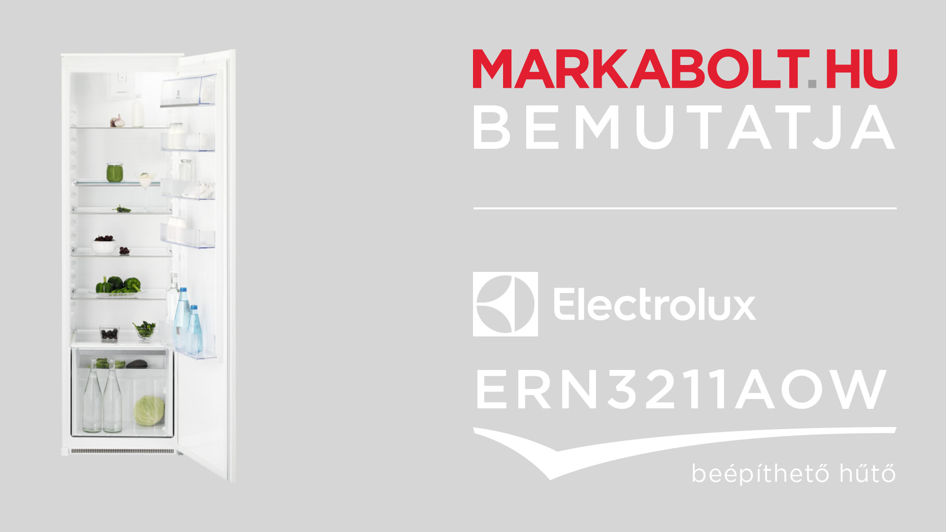 N&eacute;zd meg a Electrolux ERN 3211 AOW vide&oacute;j&aacute;t