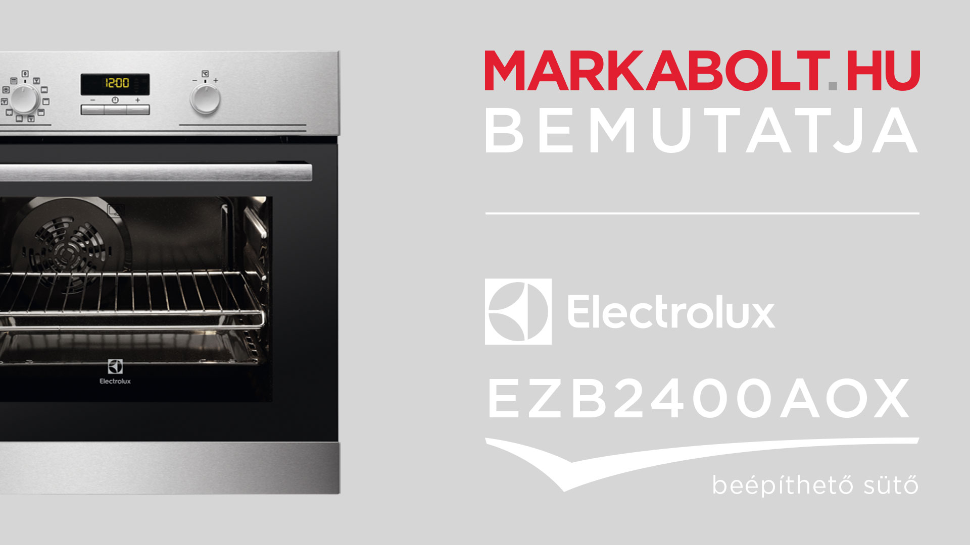 N&eacute;zd meg a Electrolux EZB2400AOX vide&oacute;j&aacute;t