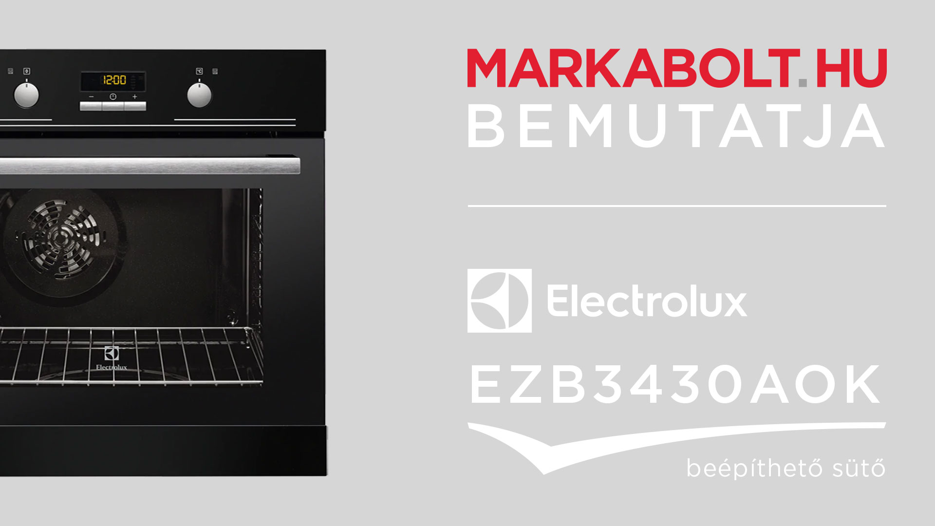 N&eacute;zd meg a Electrolux EZB3430AOK vide&oacute;j&aacute;t