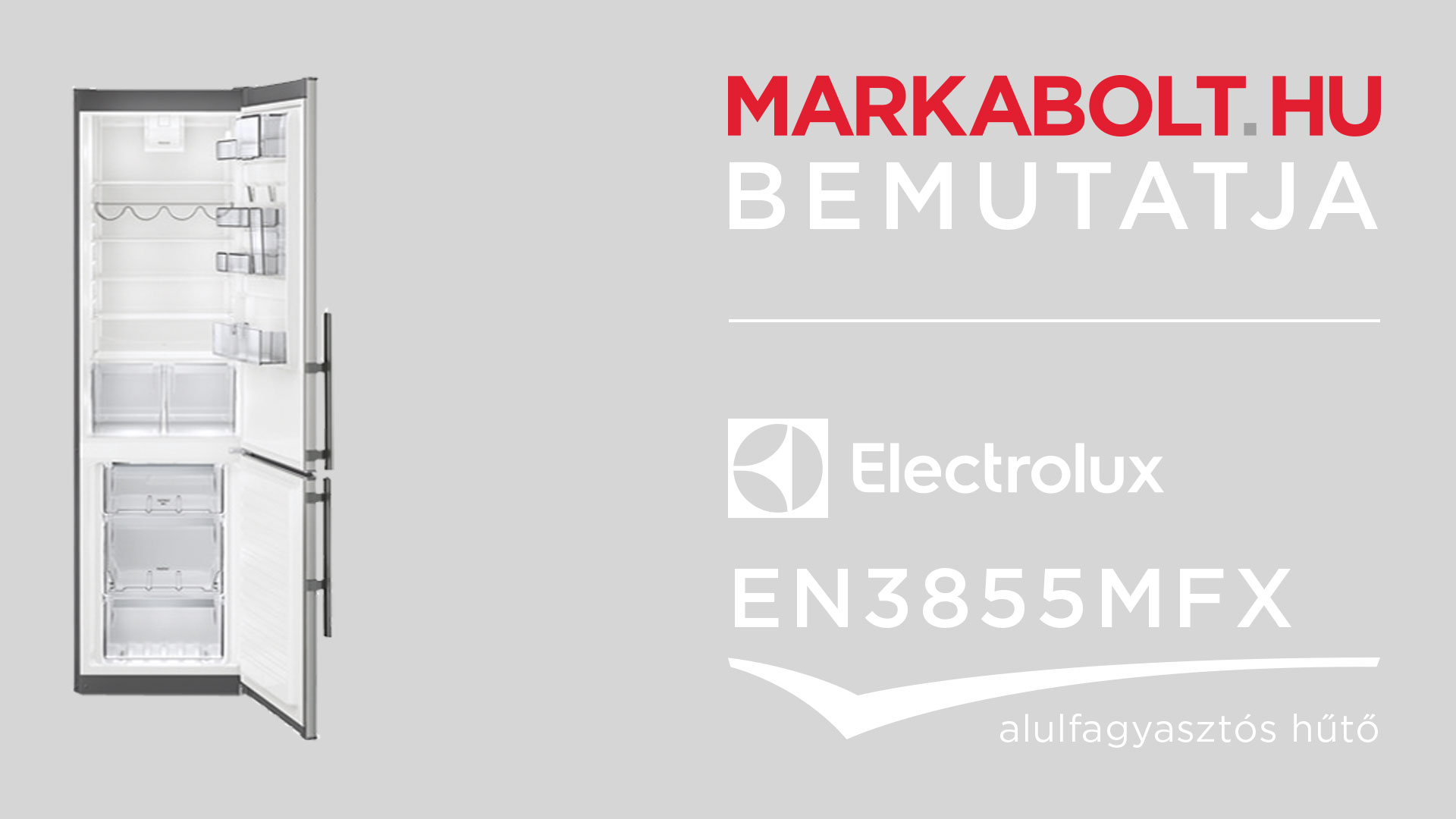 N&eacute;zd meg a Electrolux EN3855MFX vide&oacute;j&aacute;t