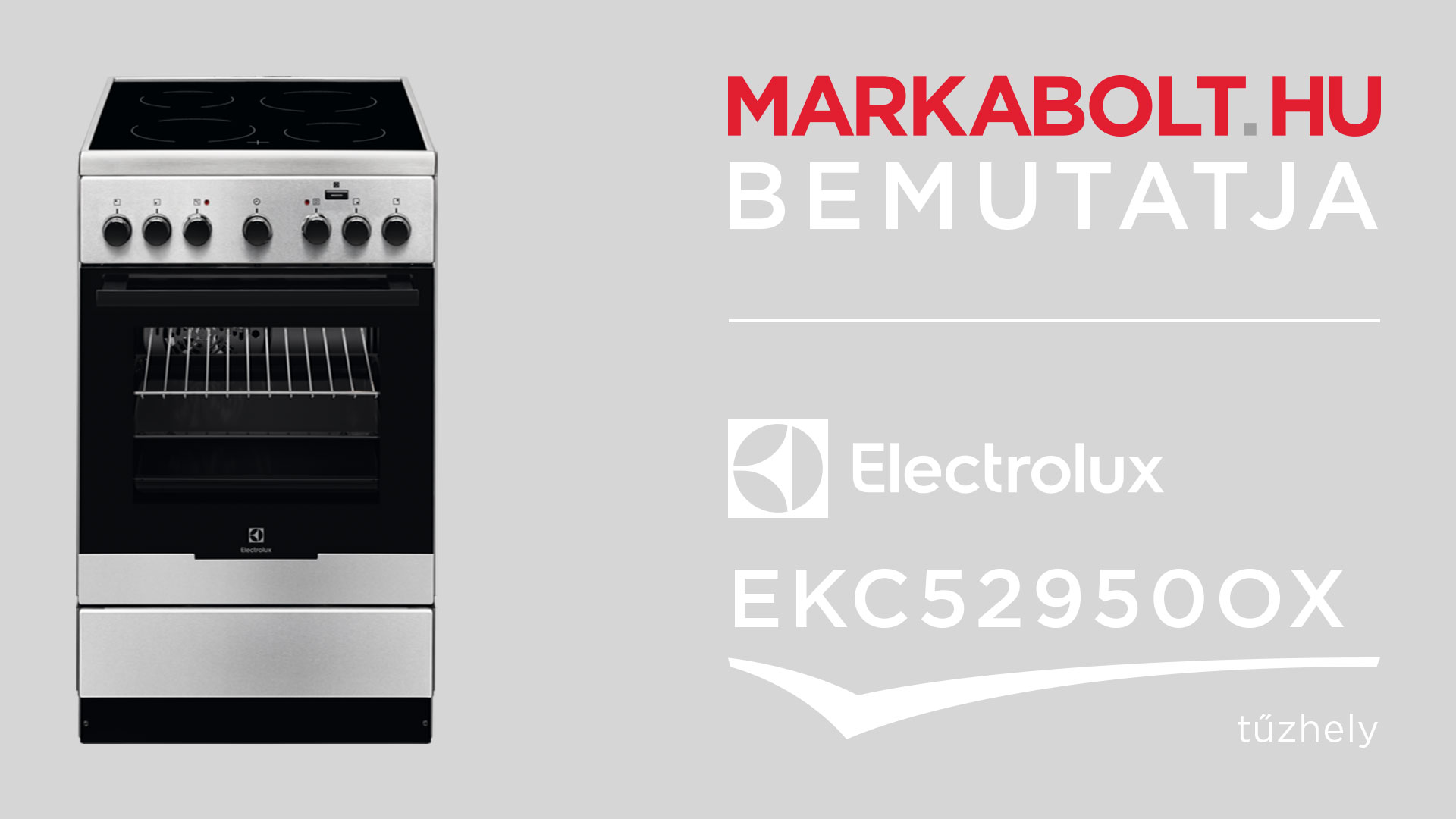 N&eacute;zd meg a Electrolux EKC52950OX vide&oacute;j&aacute;t