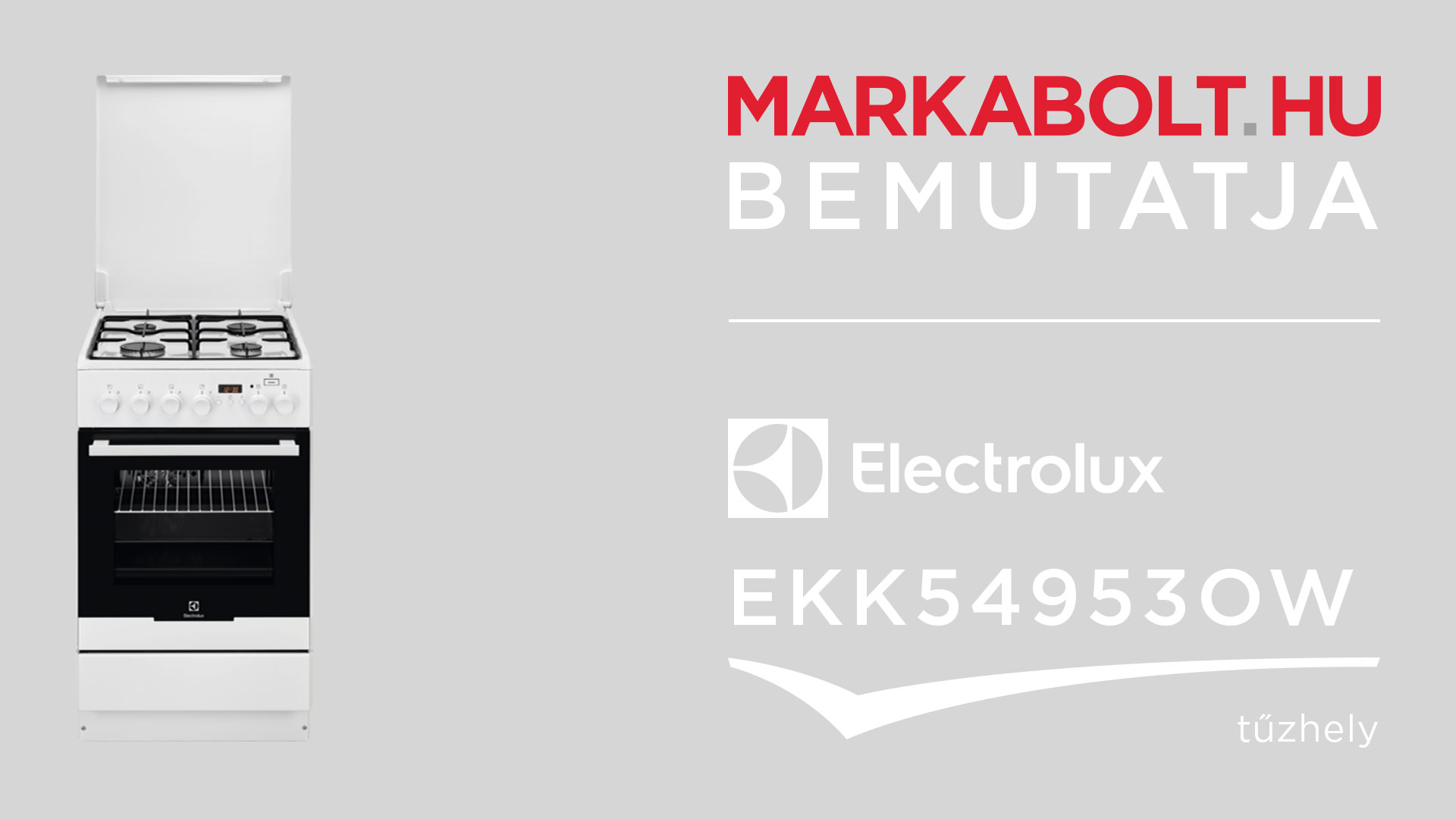 N&eacute;zd meg a Electrolux EKK54953OW vide&oacute;j&aacute;t
