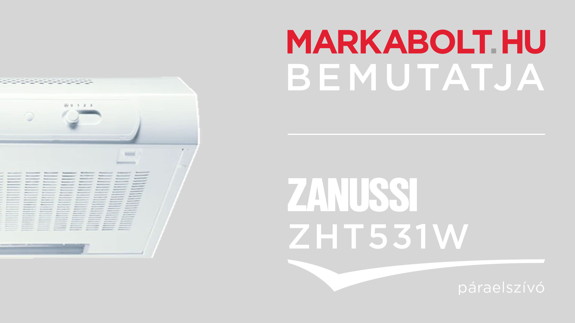 N&eacute;zd meg a Zanussi ZHT531W vide&oacute;j&aacute;t