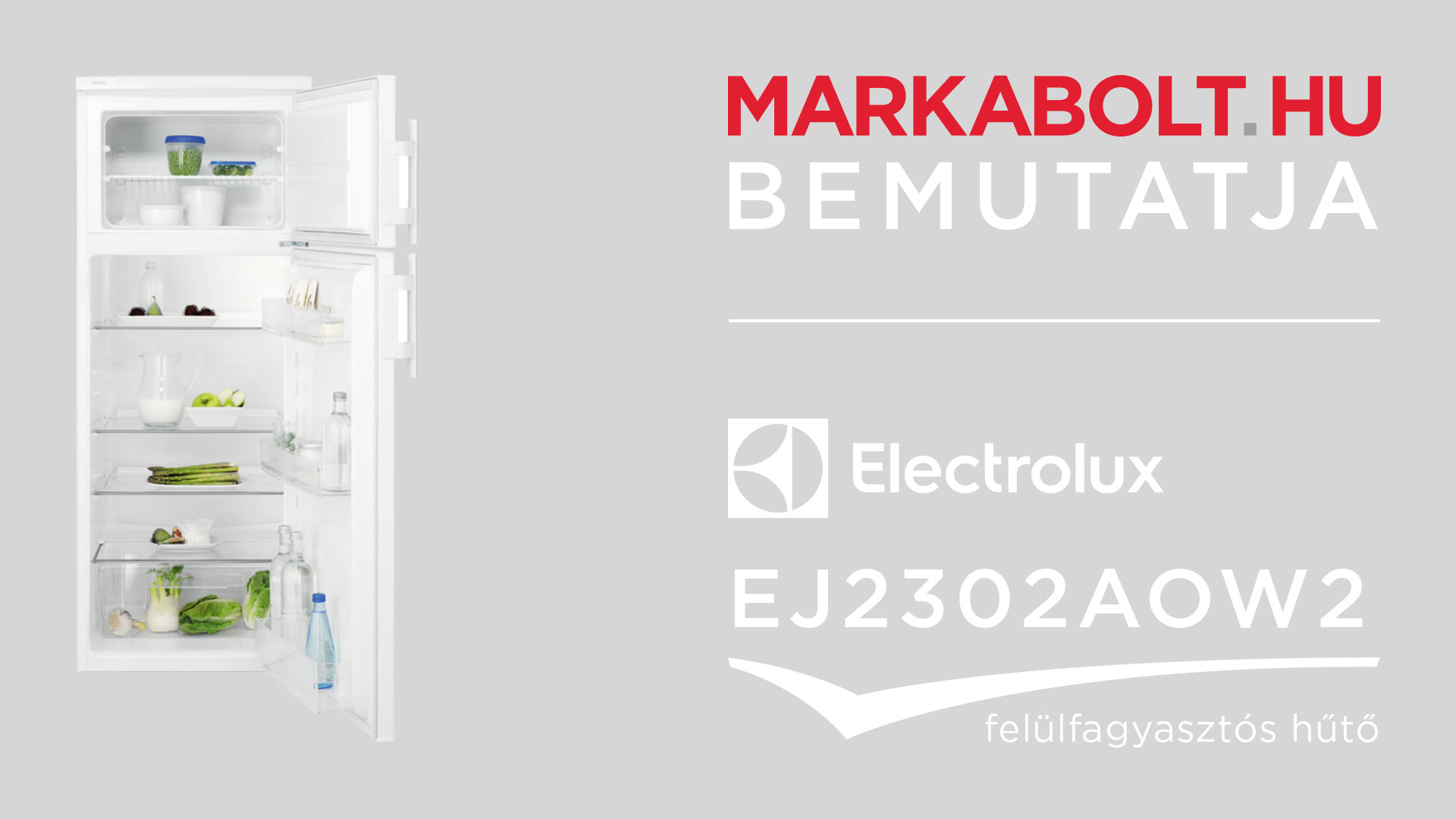 N&eacute;zd meg a Electrolux EJ2302AOW2 vide&oacute;j&aacute;t