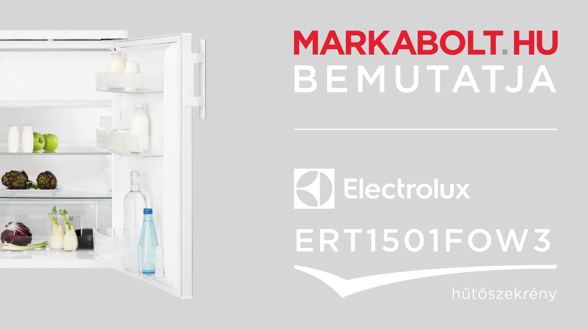 N&eacute;zd meg a Electrolux ERT1501FOW3 vide&oacute;j&aacute;t