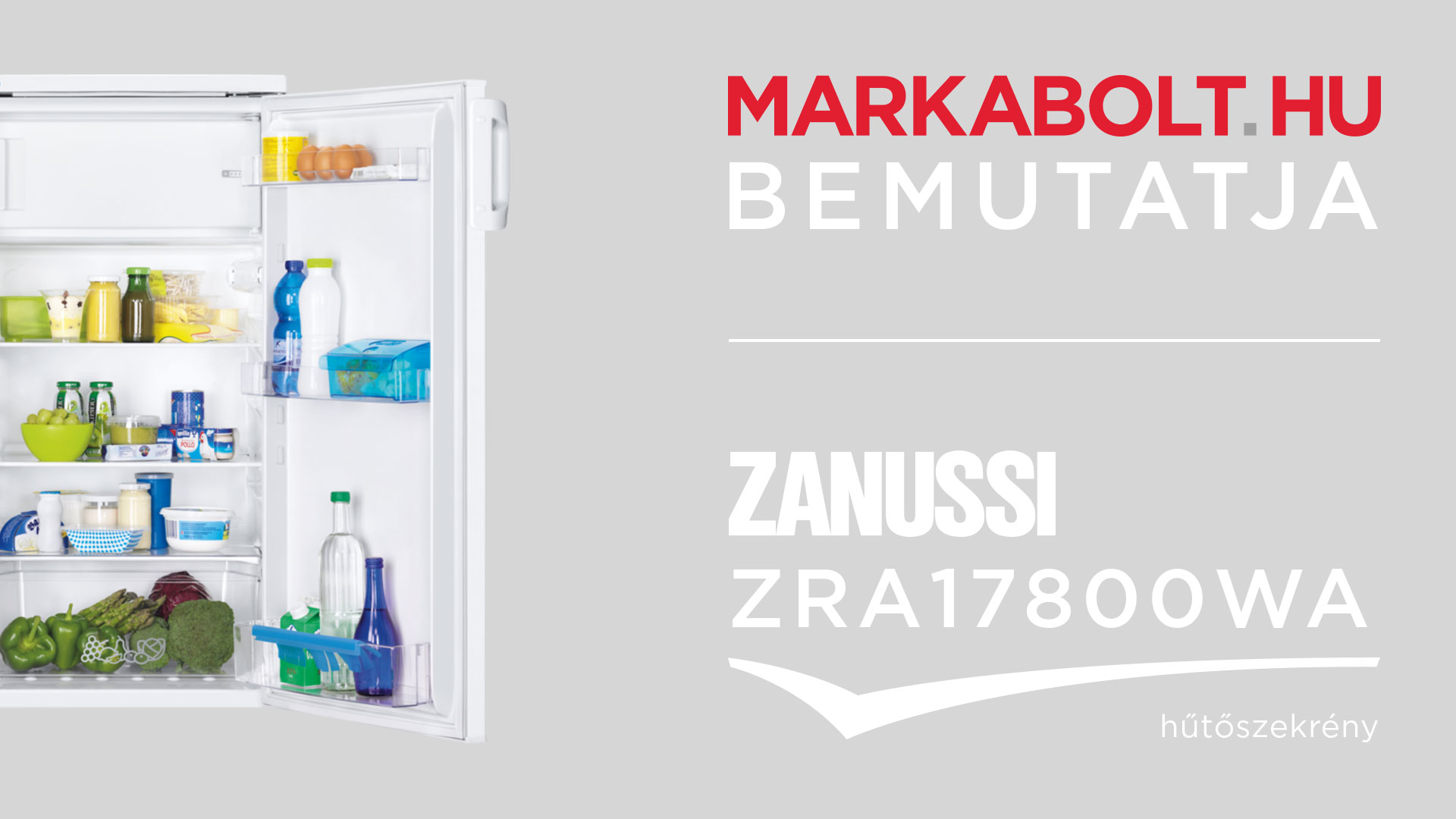N&eacute;zd meg a Zanussi ZRA 17800 WA vide&oacute;j&aacute;t