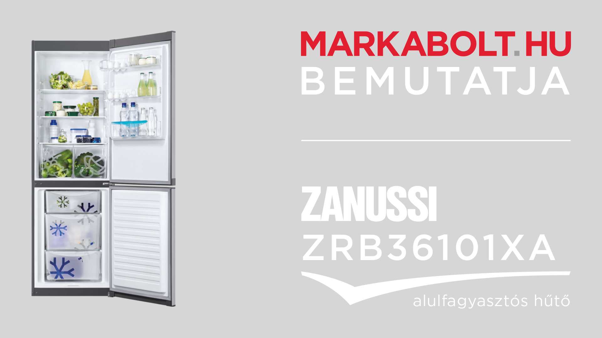 N&eacute;zd meg a Zanussi ZRB 36101 XA vide&oacute;j&aacute;t