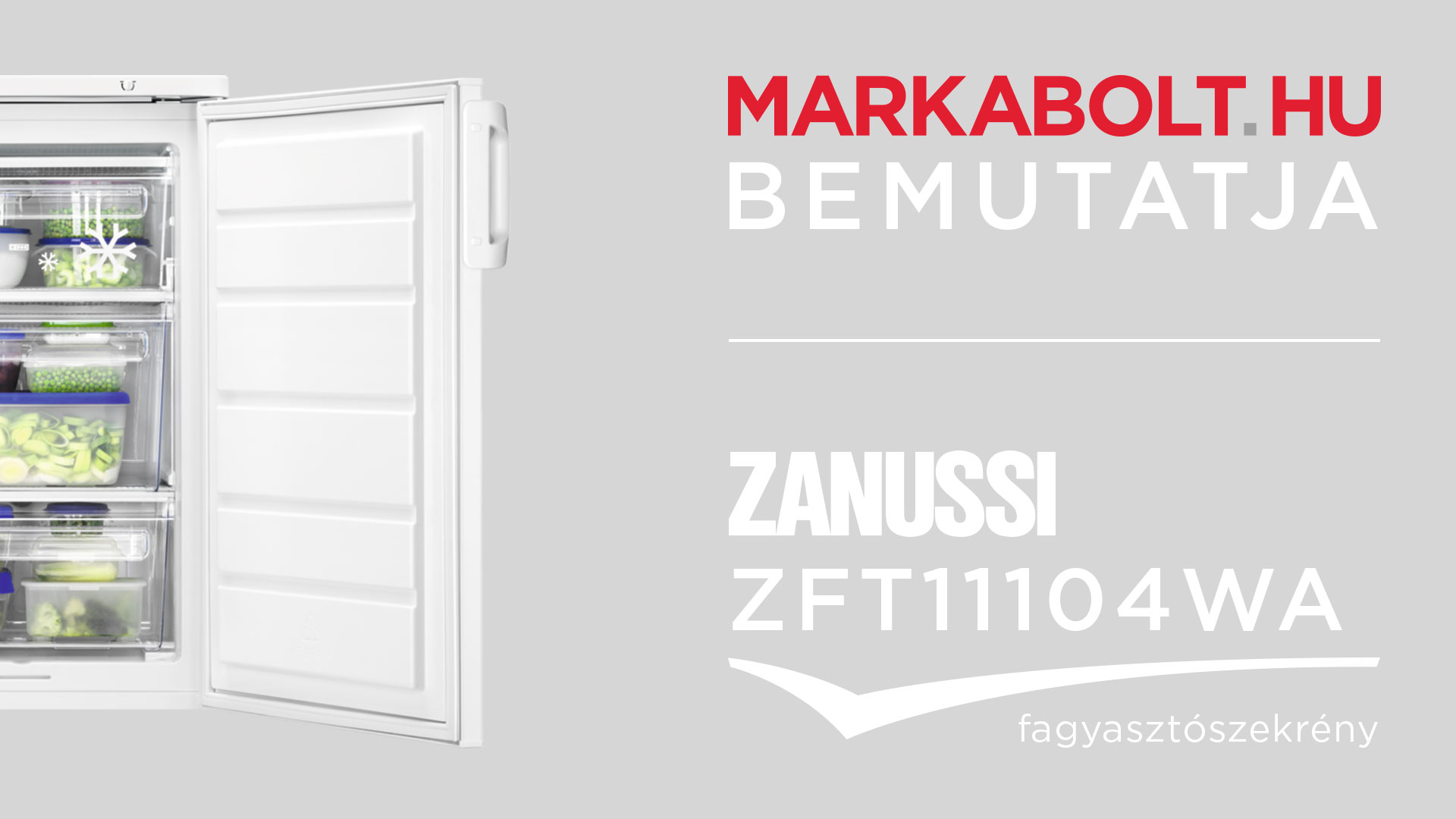 N&eacute;zd meg a Zanussi ZFT11104WA vide&oacute;j&aacute;t