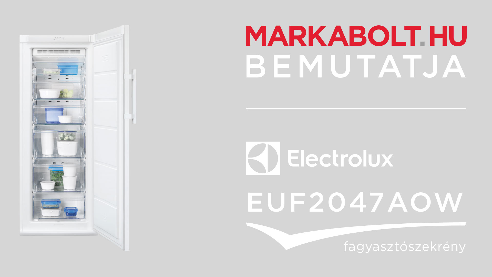 N&eacute;zd meg a Electrolux EUF2047AOW vide&oacute;j&aacute;t