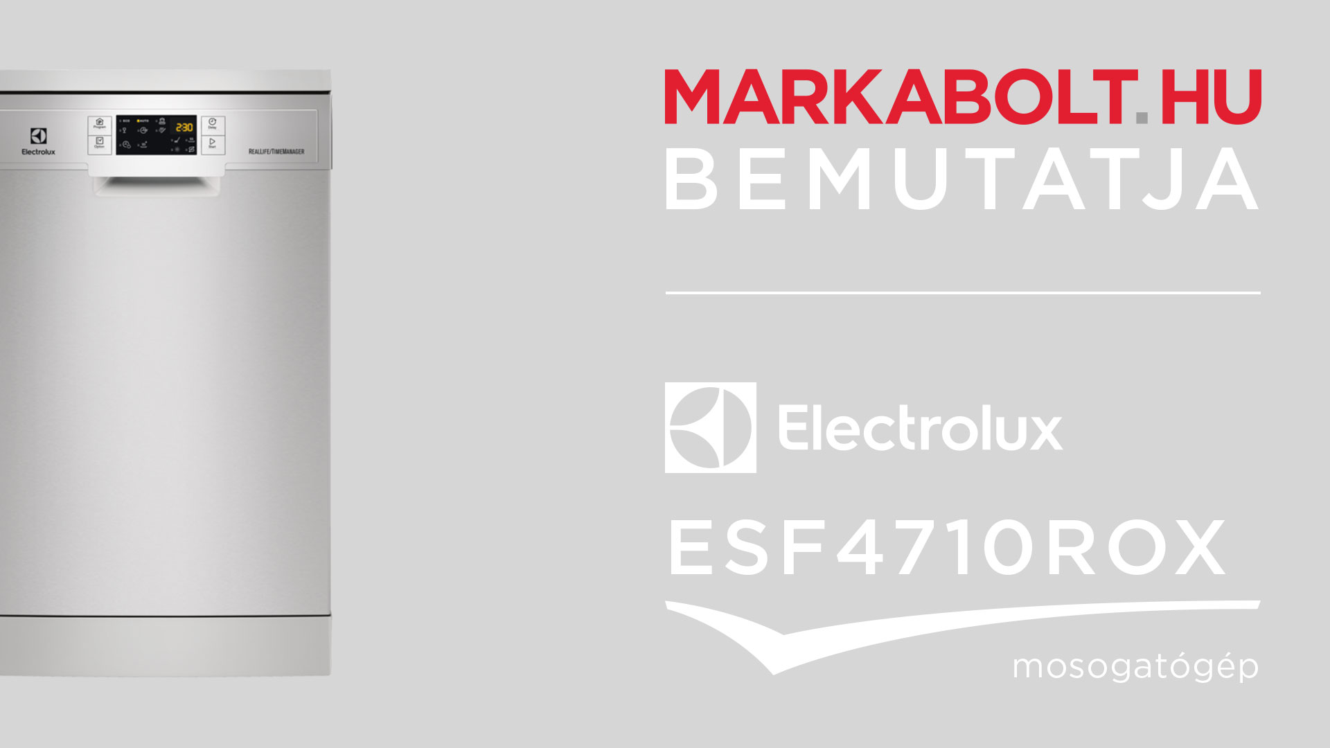 N&eacute;zd meg a Electrolux ESF4710ROX vide&oacute;j&aacute;t