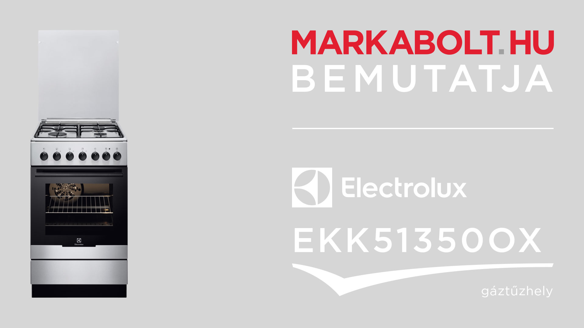 N&eacute;zd meg a Electrolux EKK51350OX vide&oacute;j&aacute;t