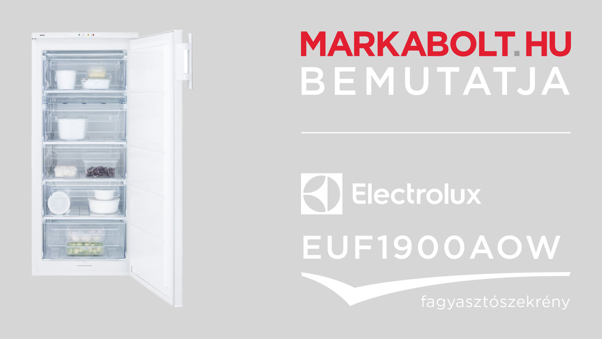 N&eacute;zd meg a Electrolux EUF 1900 AOW vide&oacute;j&aacute;t
