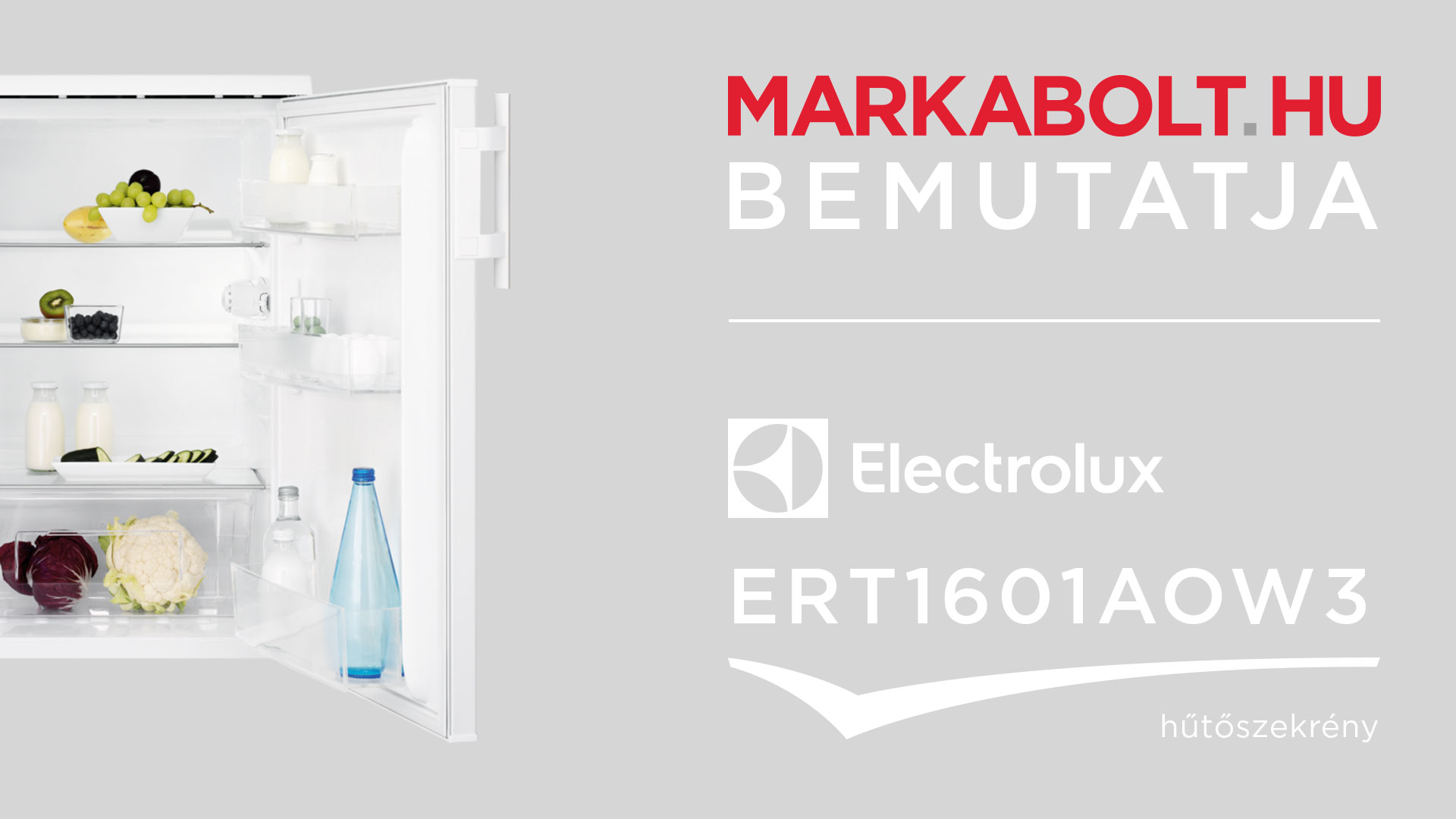 N&eacute;zd meg a Electrolux ERT1601AOW3 vide&oacute;j&aacute;t