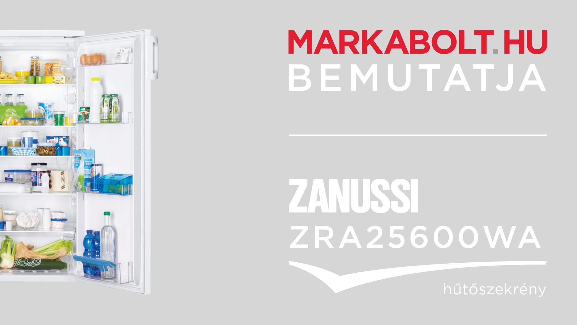 N&eacute;zd meg a Zanussi ZRA 25600 WA vide&oacute;j&aacute;t
