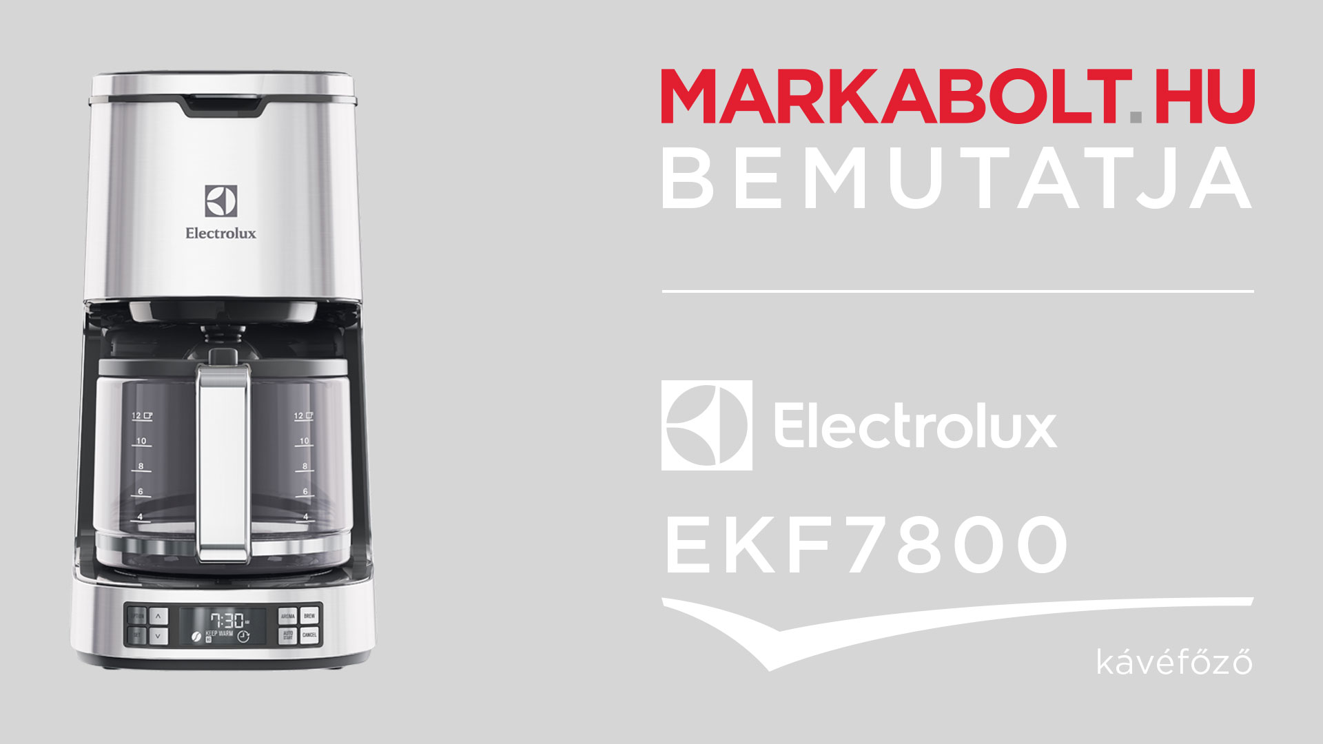 N&eacute;zd meg a Electrolux EKF7800 vide&oacute;j&aacute;t
