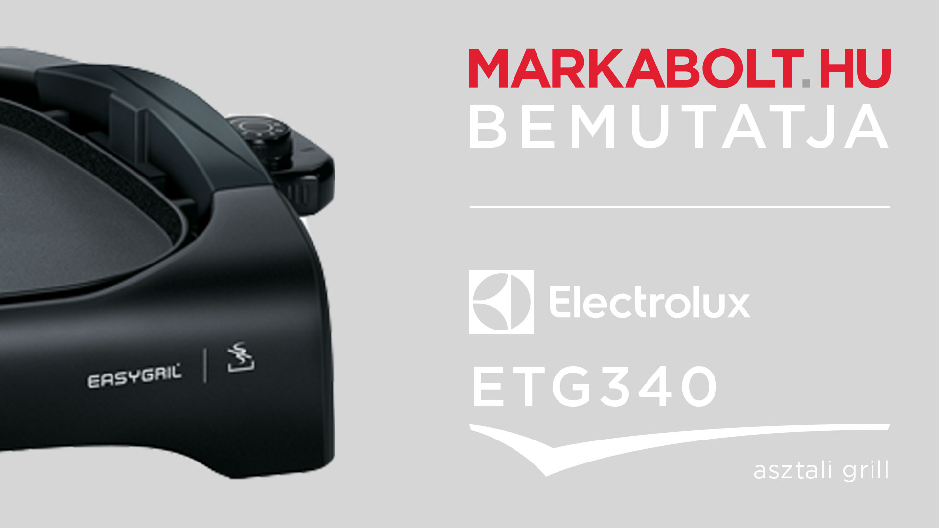 N&eacute;zd meg a Electrolux ETG 340 vide&oacute;j&aacute;t